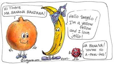 Fruit Cartoon – Fruit Jokes  Jokes Blog